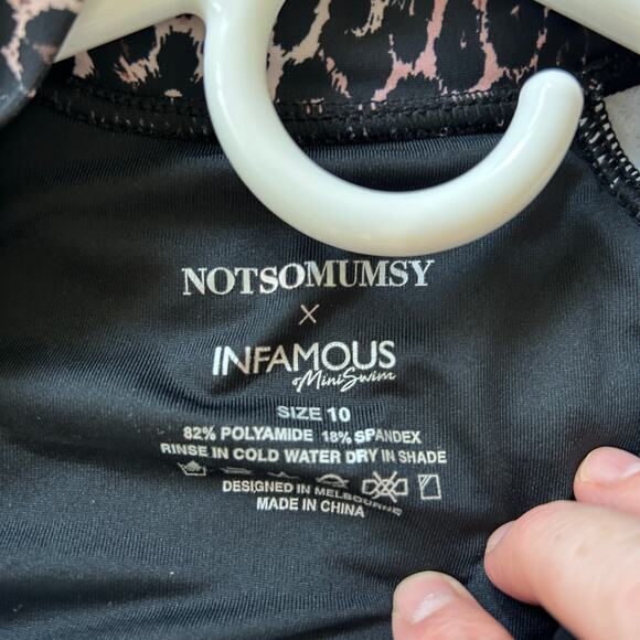 Infamous Swim x Not So Mumsy Kids Surfsuit Size 10 - Picture 3 of 4